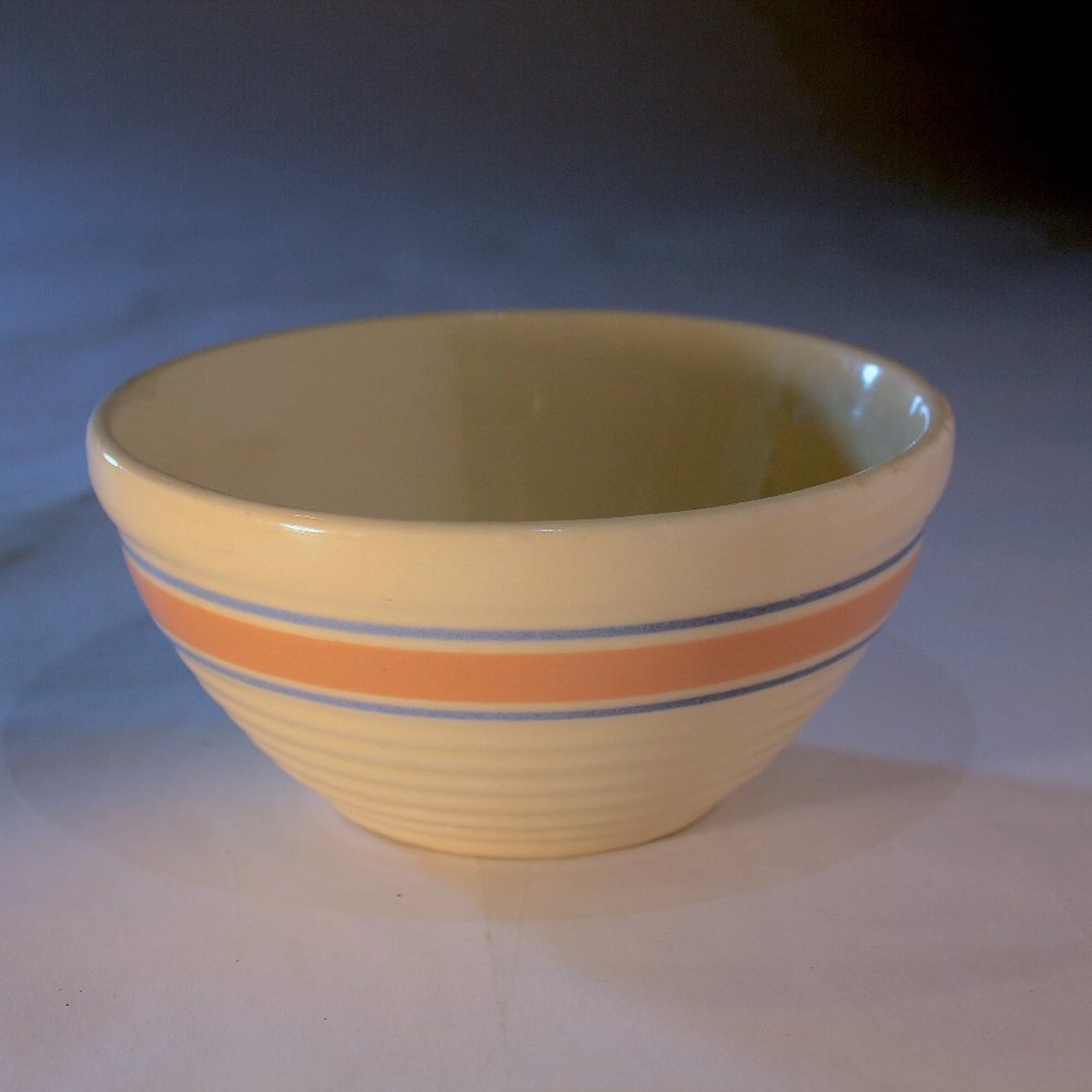 Vintage McCoy 6 1/2" Stripped Bowl